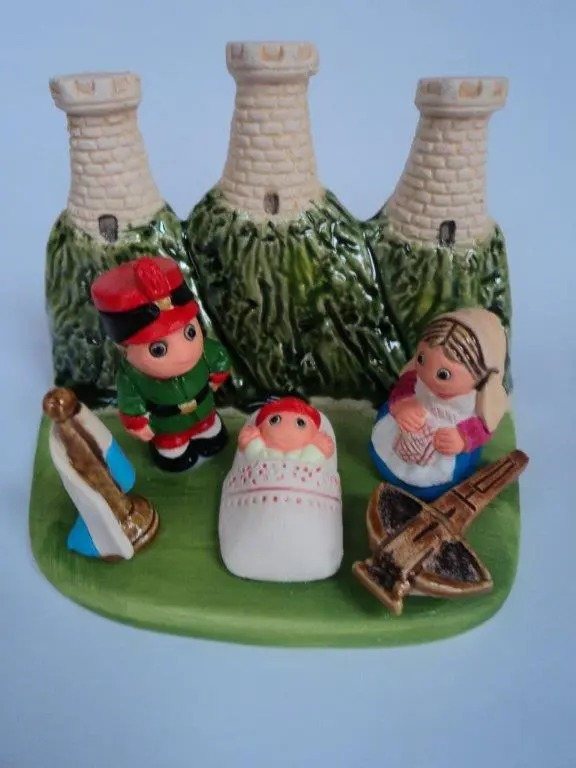 Crèche du monde 'San Marino' - 7x9cm