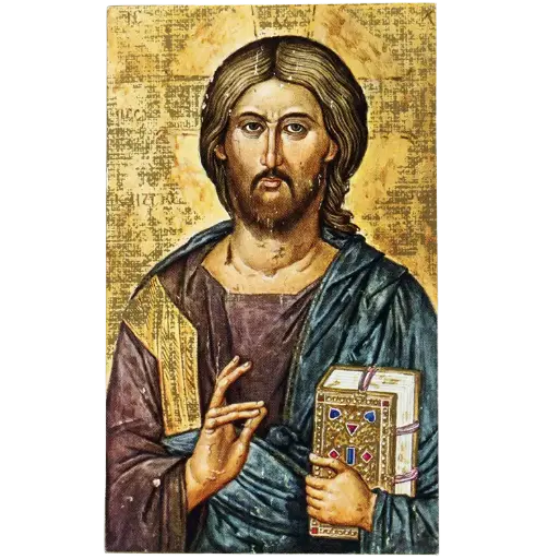 [IKO-31T1PAN] Icône collée - Pantocrator (65x100mm)