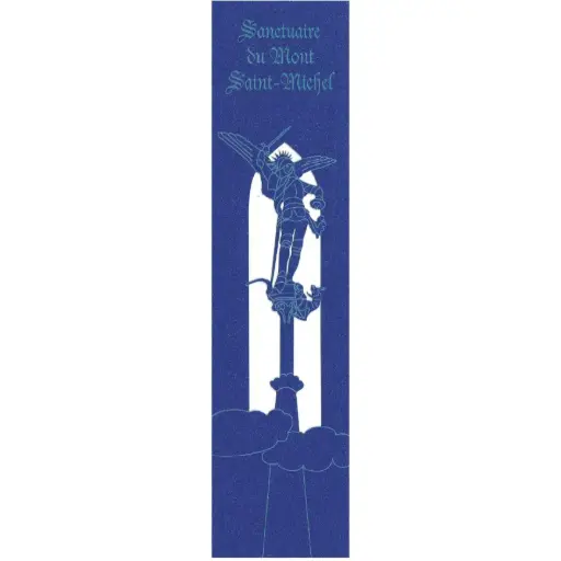 [PDO-00MPL713] Bladwijzer gelaserd - Mont St Michel- assorti (52,5x210mm)
