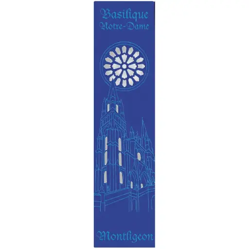 [PDO-00MPL945] Bladwijzer gelaserd - N.D Montligeon - assorti (52,5x210mm)