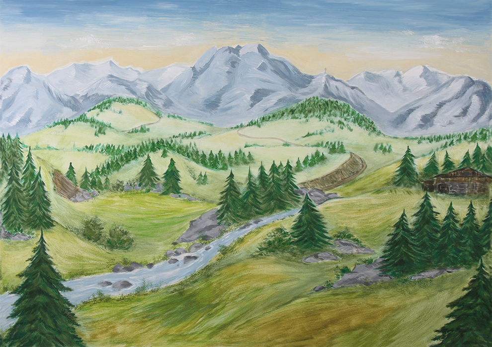Fir Background - 70x100