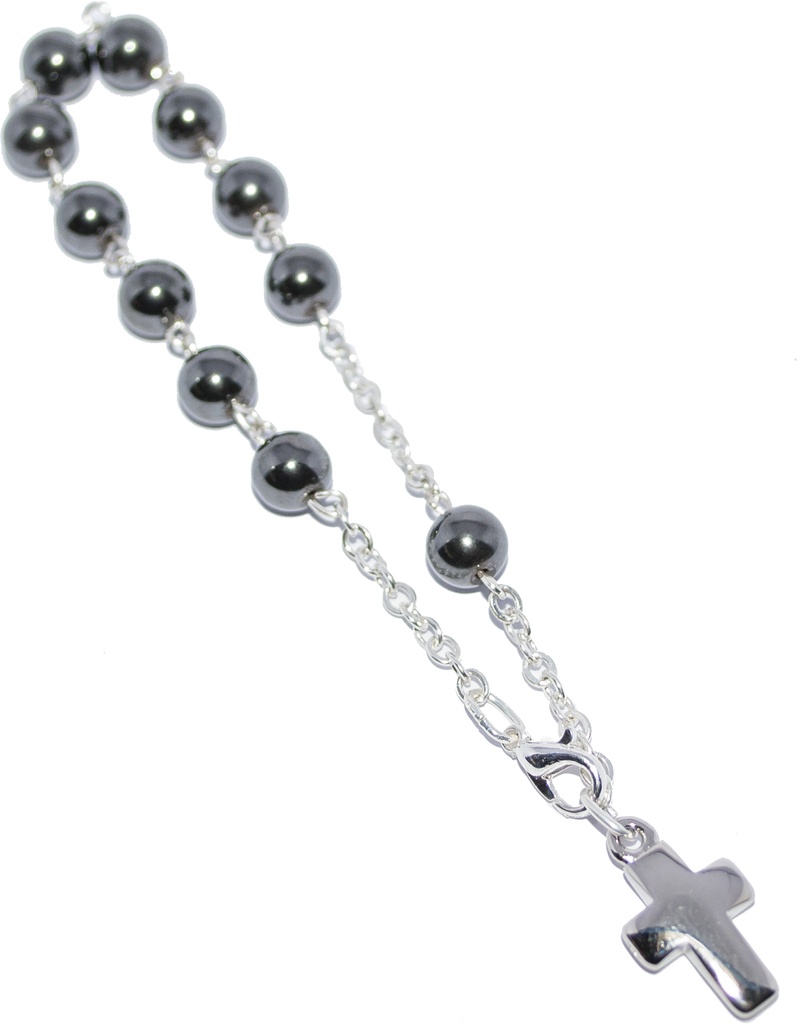 Bracelet/chaine - hématite (Ø6mm)