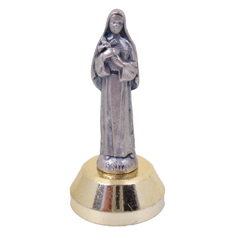 Ministatue aimant Ste Rita - métal (55x20mm)