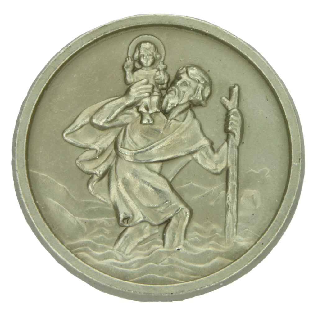 Automagneet St Kristoffel (Ø23mm)
