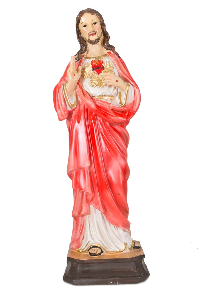 Statue SC Jésus - résine - 40cm