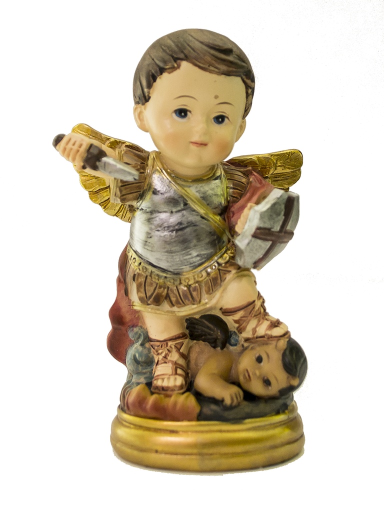 Kindbeeldje H Michael - polystone - 9cm