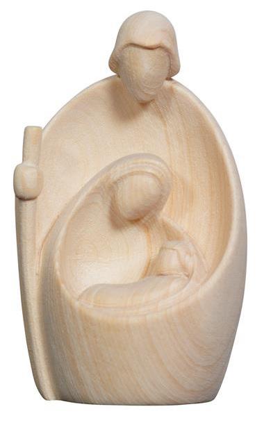 Beeld H Familie - houtsnij/natuur - 10cm