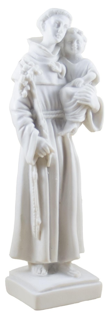 S Antonius lelie - kunsthars/wit - 20*5cm