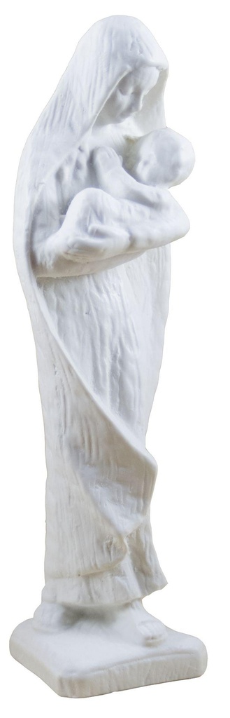 Vierge naive  - kunsthars/wit - 19 cm
