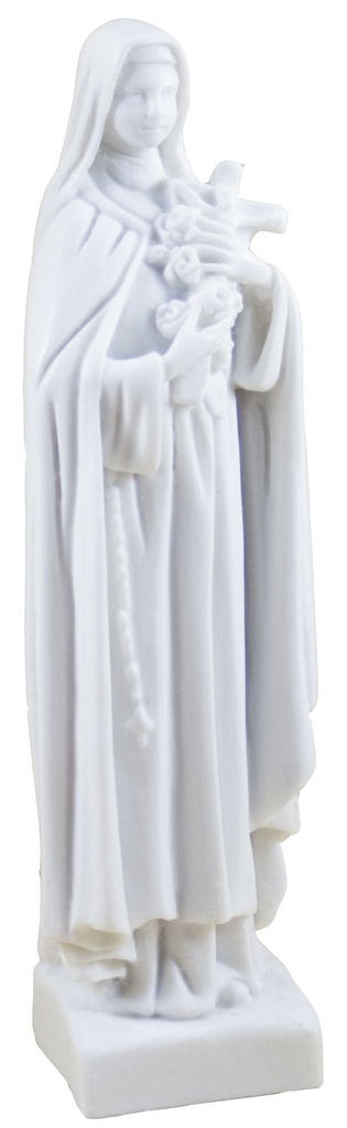 Ste Therese  - résine/blanche - 17 cm