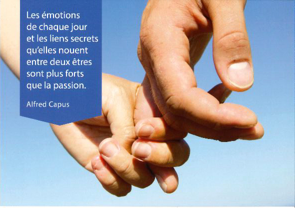 Carte simple - 10x15cm - Les émotions de chaque...