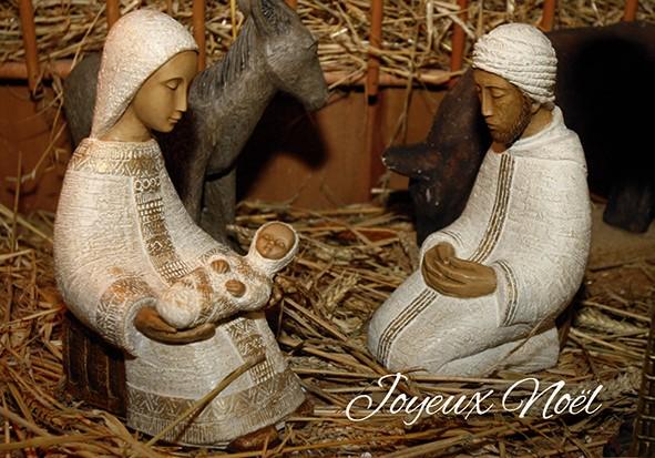 Kerstkaart 10x15cm - Joyeux Noël