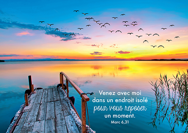 Carte simple 10.5x15cm - Venez avec moi dans un