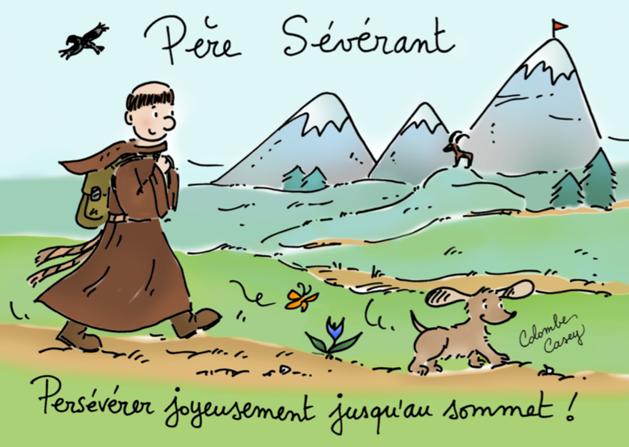 Carte 'Moineaux' - 10,5x15cm - Père Sévérant ...