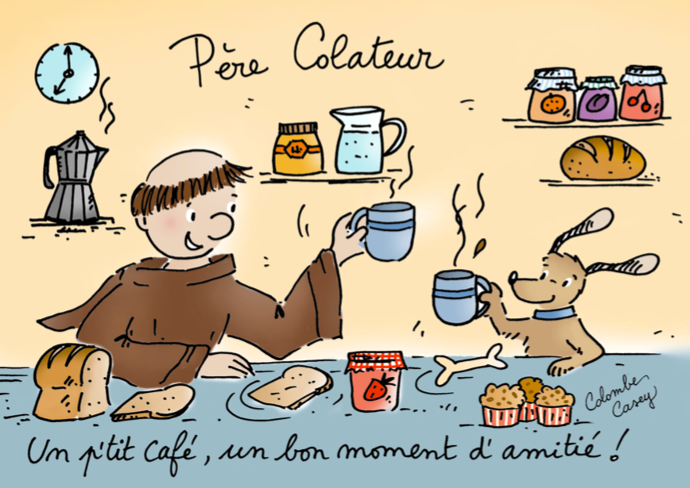 Carte 'Moineaux' - 10,5x15cm - Père Collateur ...