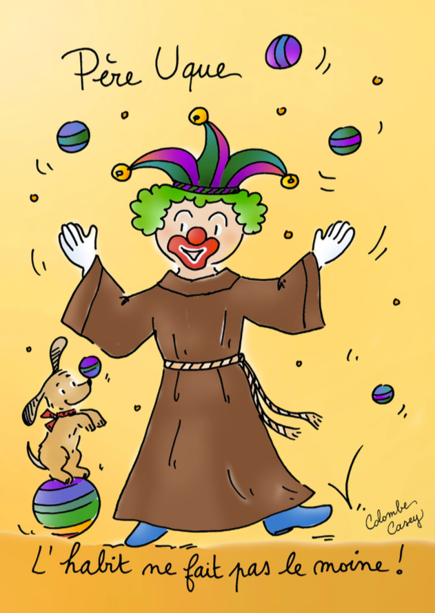 Kaart 'Moineaux' - 10,5x15cm - Père Uque ...