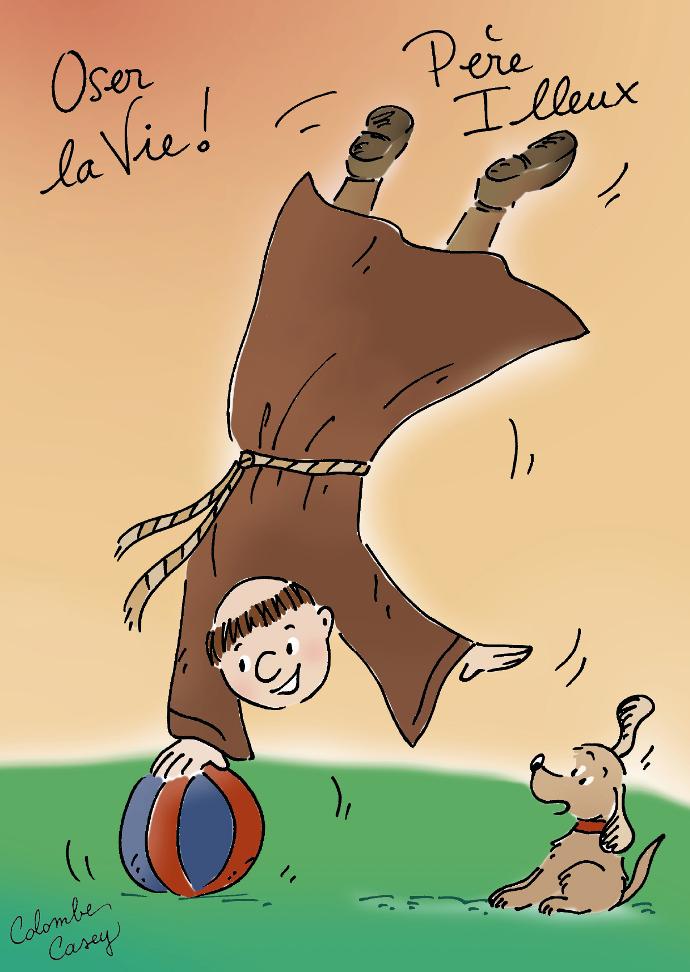 Kaart 'Moineaux' - 10,5x15cm - Père Illeux