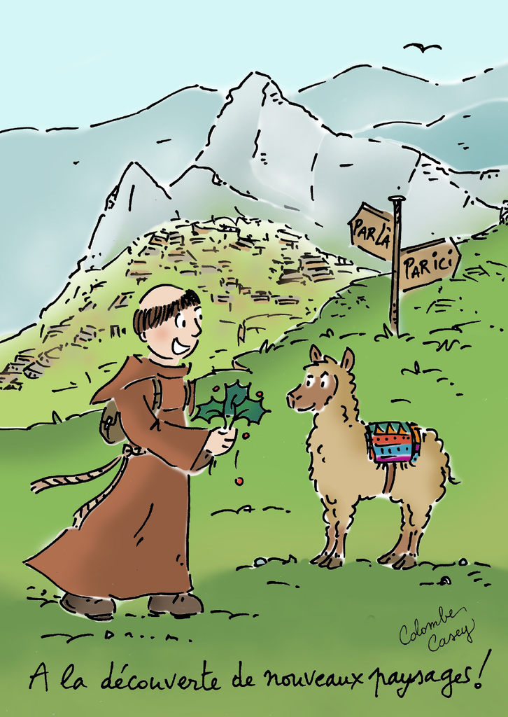 Carte simple 'Moineaux' - 10,5x15cm - Père Houx