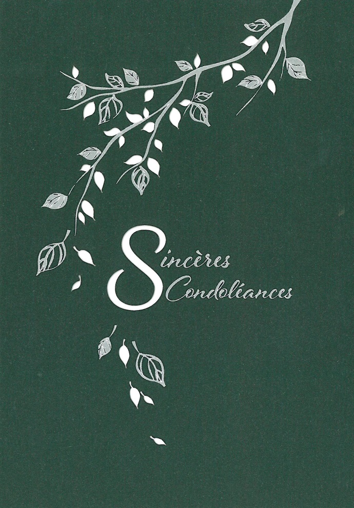 Carte double laser Avec vous dans... - 12x17cm/cello+envelop