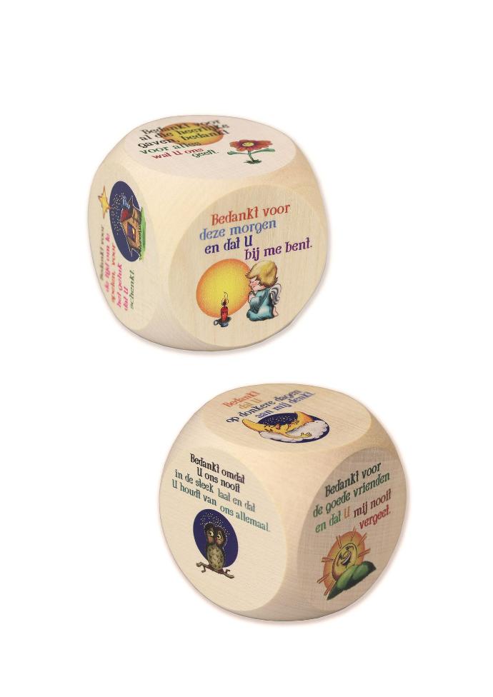 Dé prière/enfant -néerlandais - 39mm/couleur