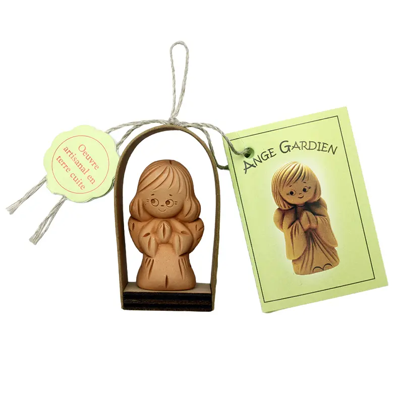 Gardian angel kneeling in bow - French/UMDV-RR