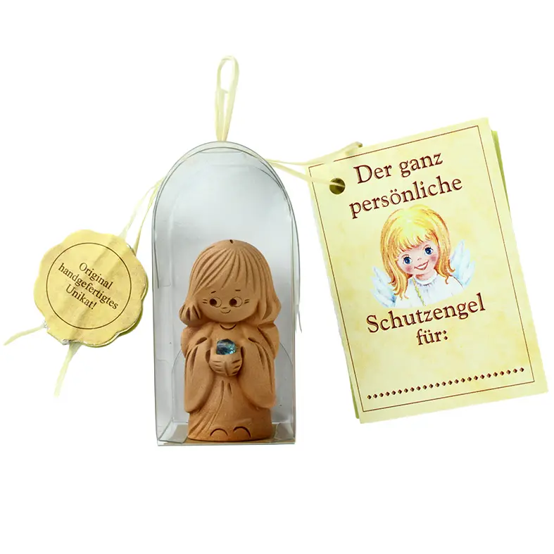 Ange gardien TC/ - imm.cristal sous cello - texte allemand -