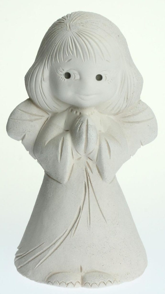 Ange gardien TC - blanc - H=15cm