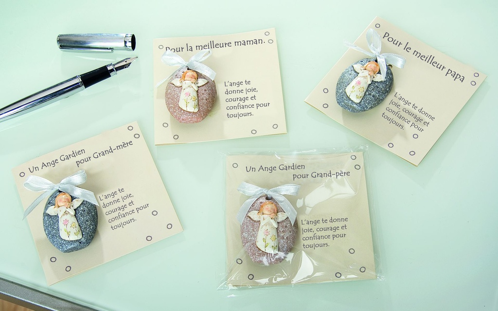 Beschermengeltjes/steentjes - Frans - assortiment