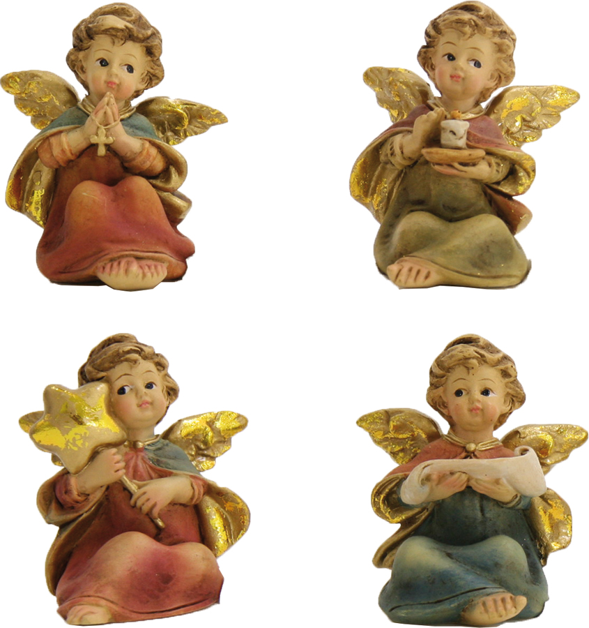 Engel Zittend - 5,1 cm