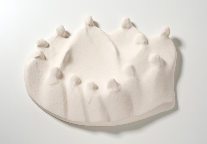 BAS RELIEF ARGILE REFRACTAIRE 35 x 25 cm 