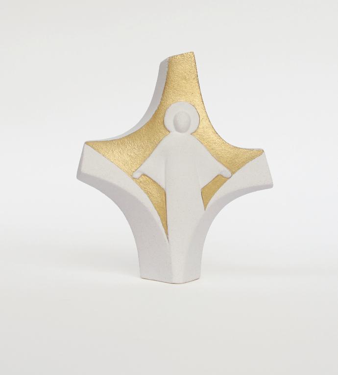 CROIX ARGILE REFRACTAIRE 14.5CM 07765