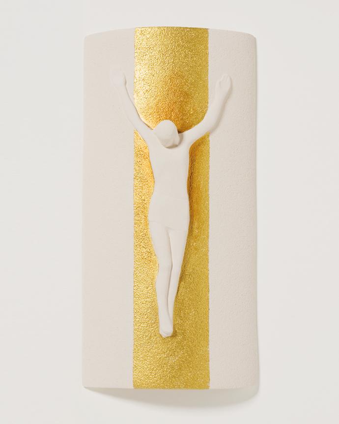TUILE CHRIST ARGILE REFRACTAIRE 29.5 CM 07758
