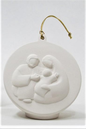 SAINTE FAMILLE TERRE CUITE 8CM