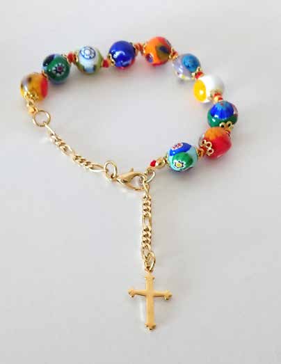 BRACELET MURANO MULTICOLORE