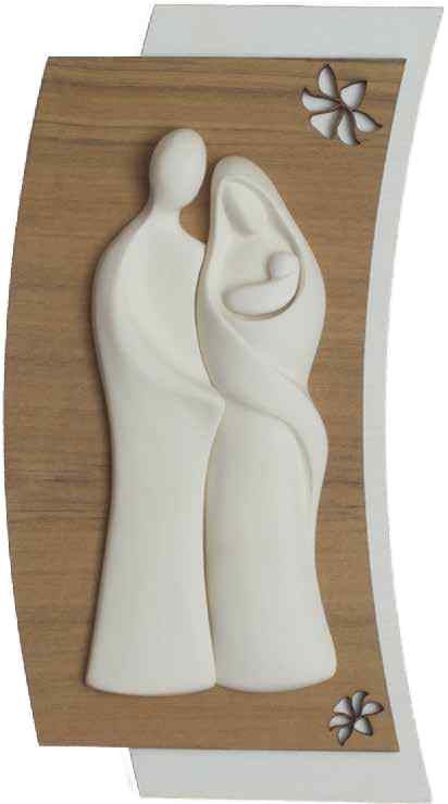 CADRE SAINTE FAMILLE 14*30CM