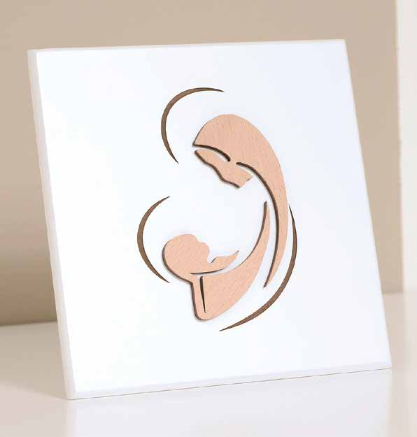 CADRE VIERGE A L ENFANT 14*14 CM