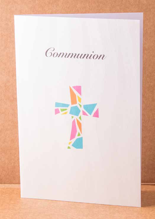 CARTE DOUBLE COMMUNION