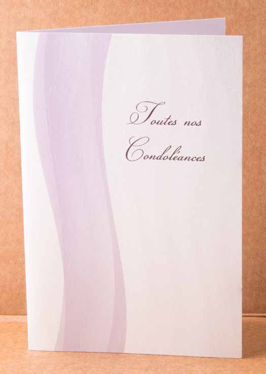 CONDOLEANCE 5
