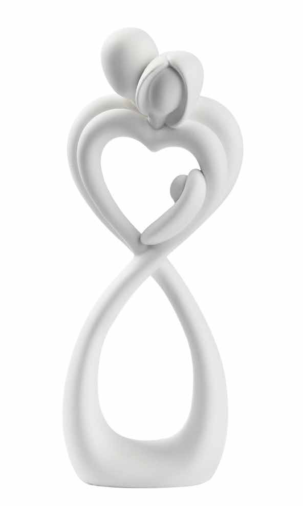 SAINTE FAMILLE EN RESINE 20 CM