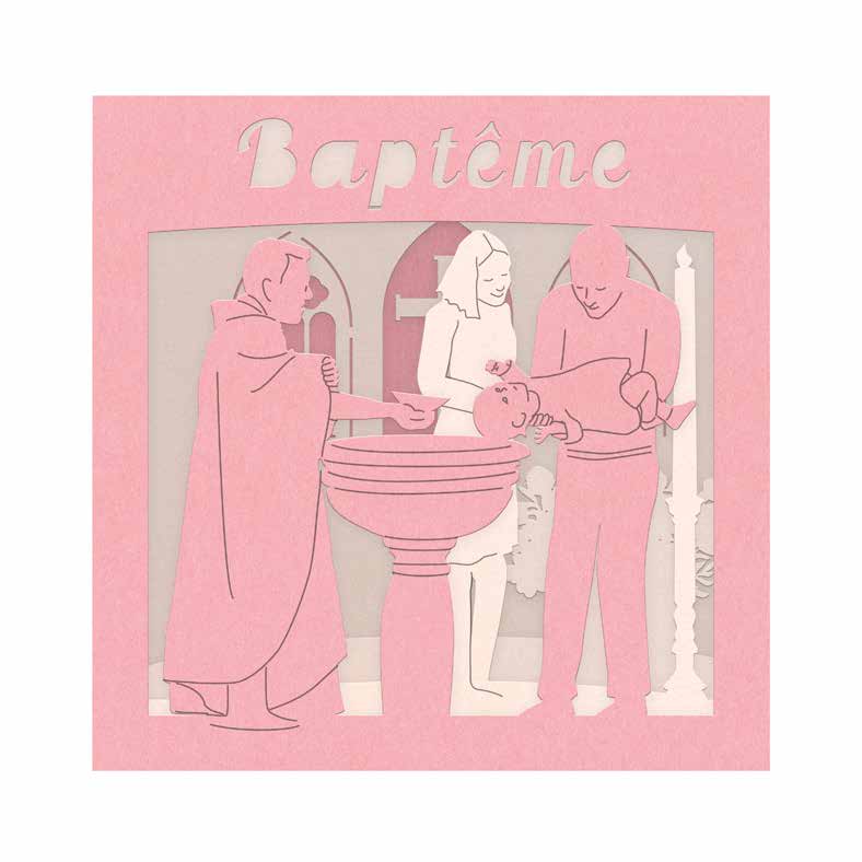 BAPTEME ROSE