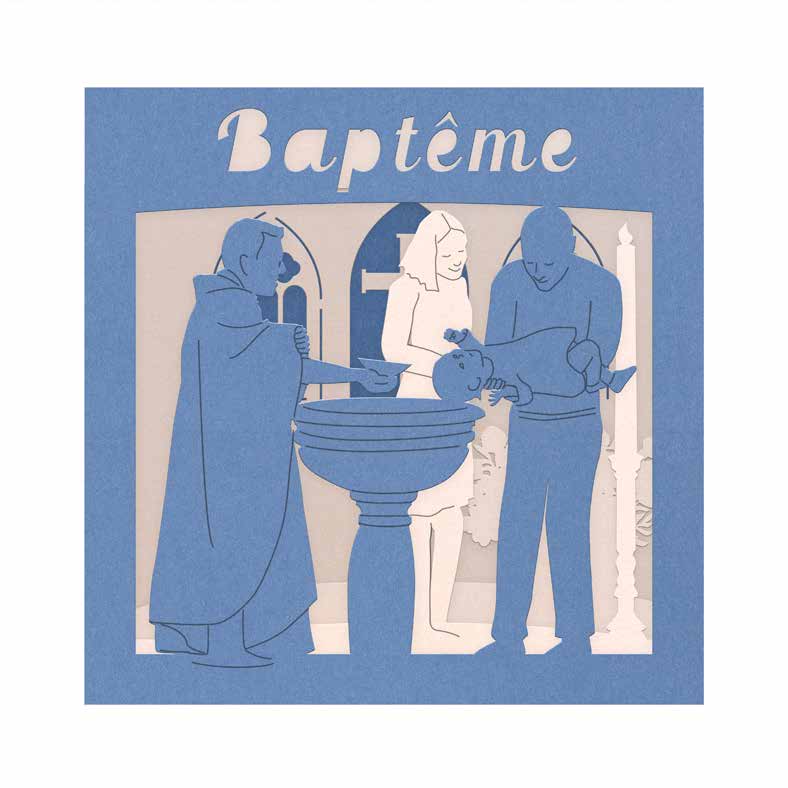 BAPTEME BLEU