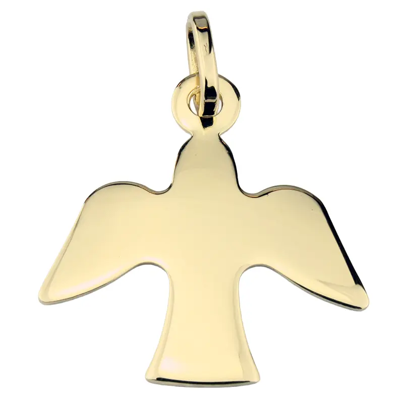 Pendant Pigeon - gold plated 3MC