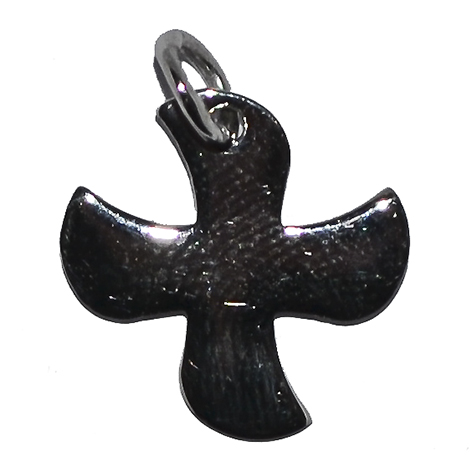 Croix Taizé - Argent 925‰ rhodié (15x15mm)