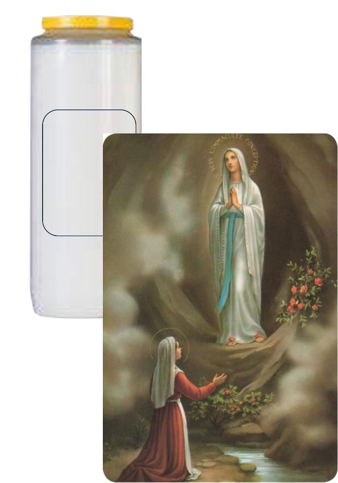 Bougie Neuvaine Apparition Lourdes
