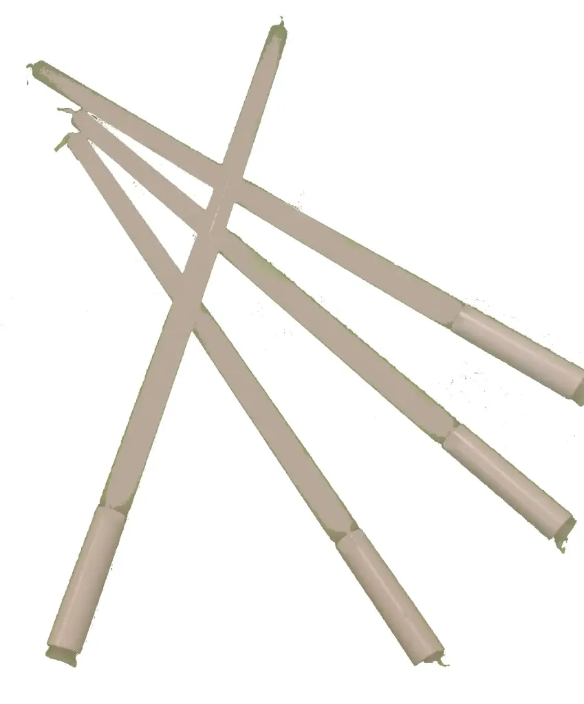Offerkaars gebandoleerd 20gr - 600/karton (23 cm - Ø 12mm) 