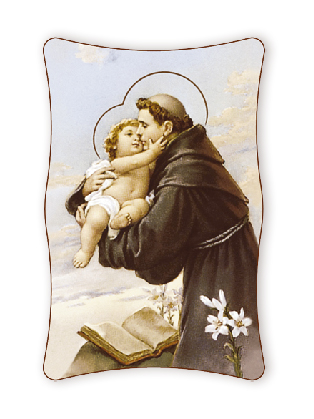 Cadre Vierge Perpertuel Secours (110x70mm)