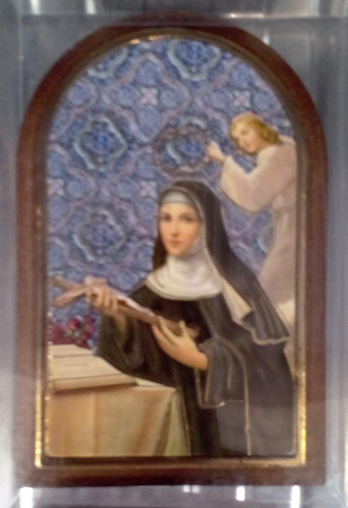 Cadre Ste Rita (65x100mm)