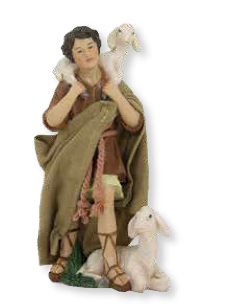 Krippenfiguren orientalisch, Ankleidefiguren - Gruppe 13cm 