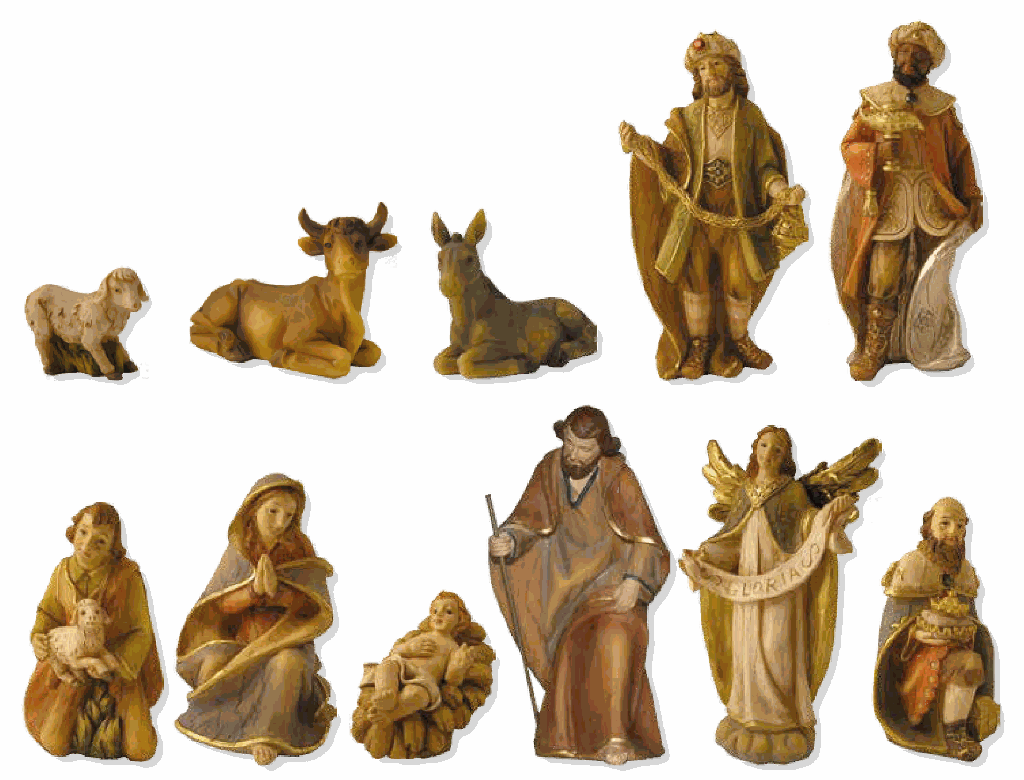 Krippenfiguren - H 15cm 
