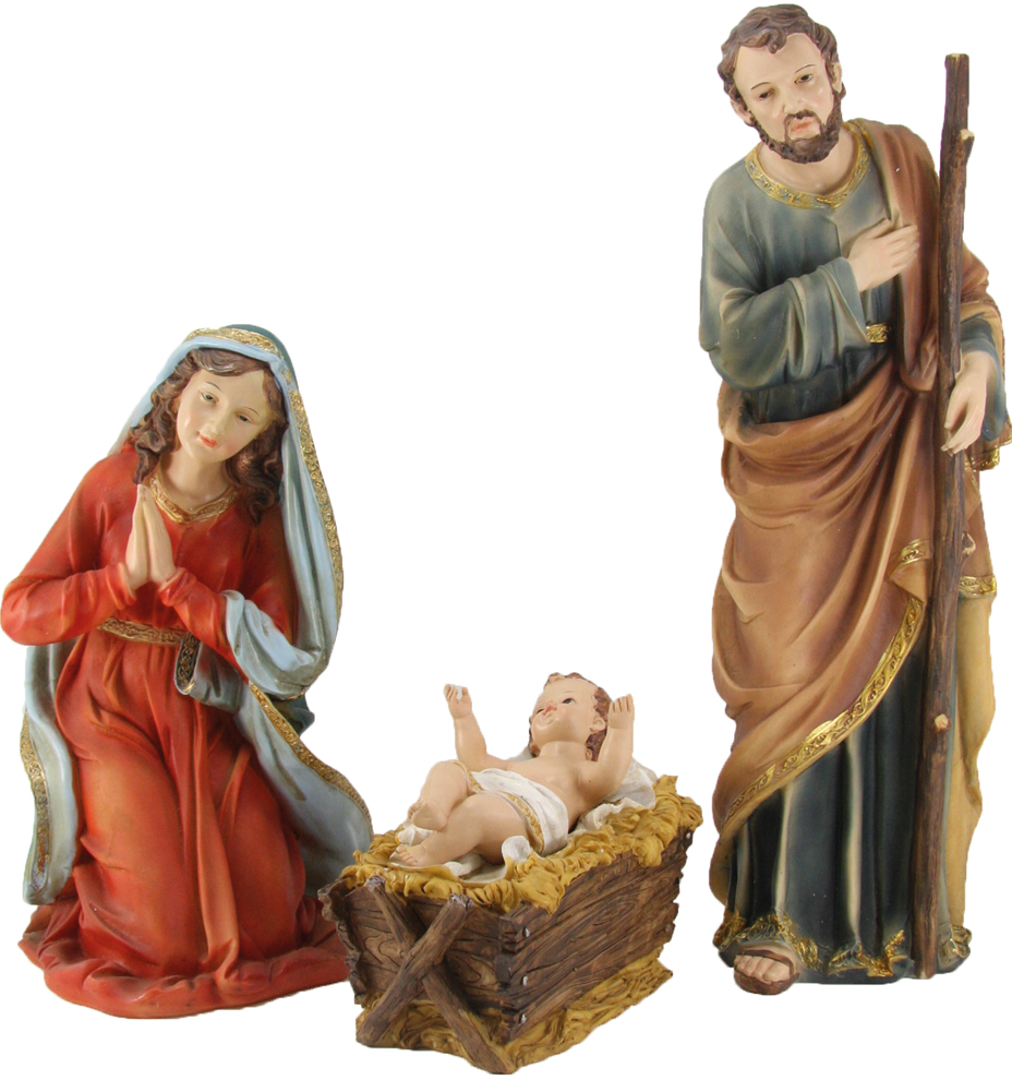 H.Family 4-piece - polystone/colored - H 60cm
